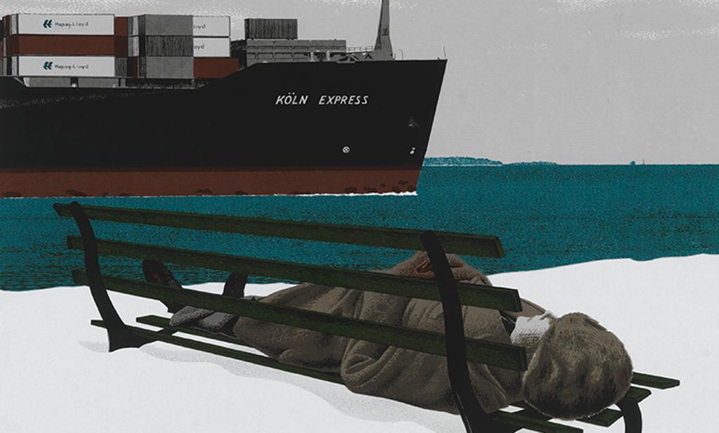 Alexander (Alex) Colville (1920-2013) - Köln Express