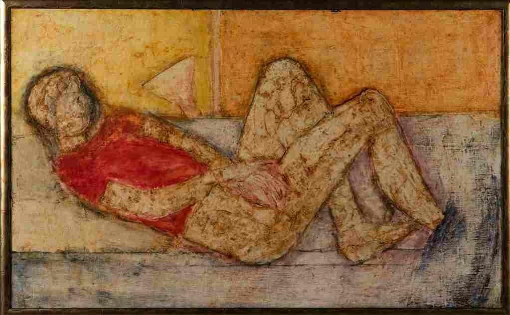 John Emanuel (1930) - Figure with Lamp II