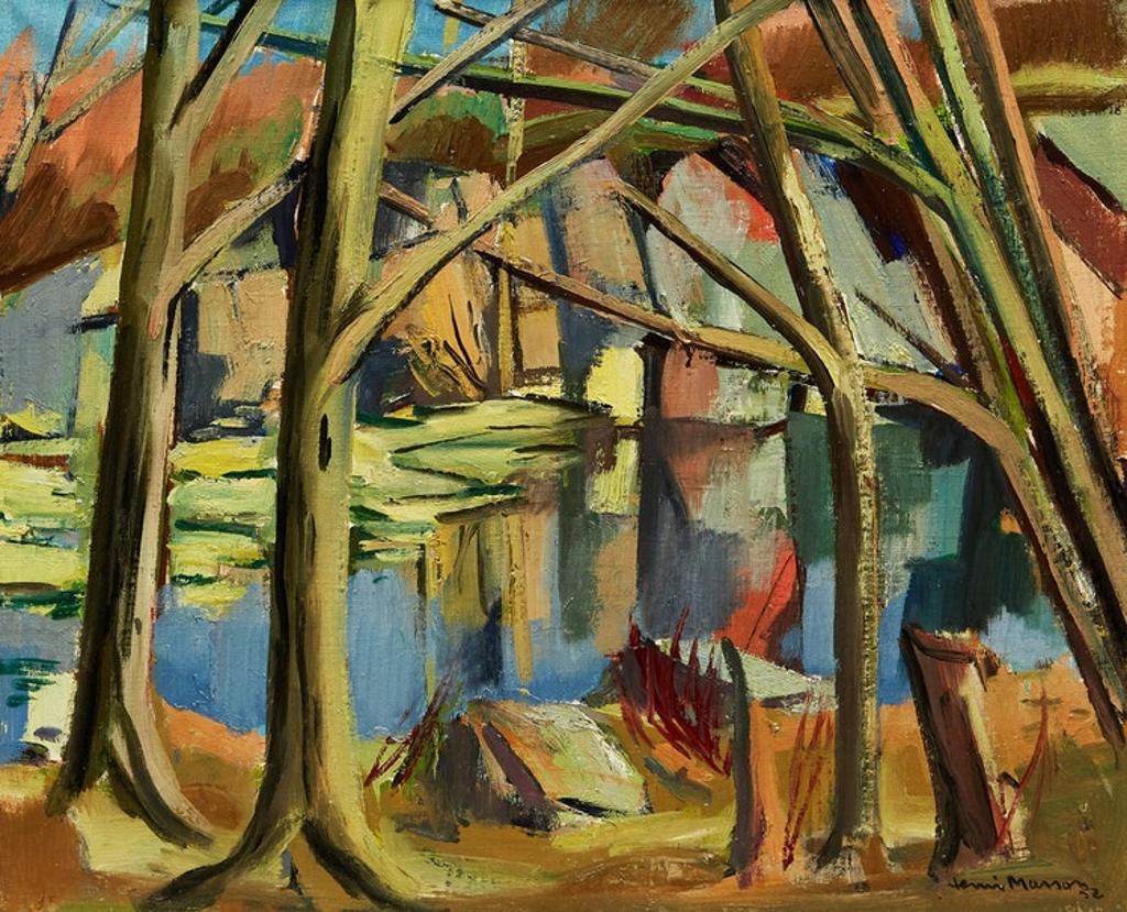 Henri Leopold Masson (1907-1996) - The Pool, April