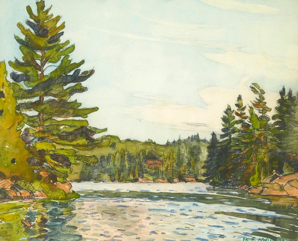 Bernice Fenwick Martin (1902-1999) - Muskoka River, Near Bracebridge