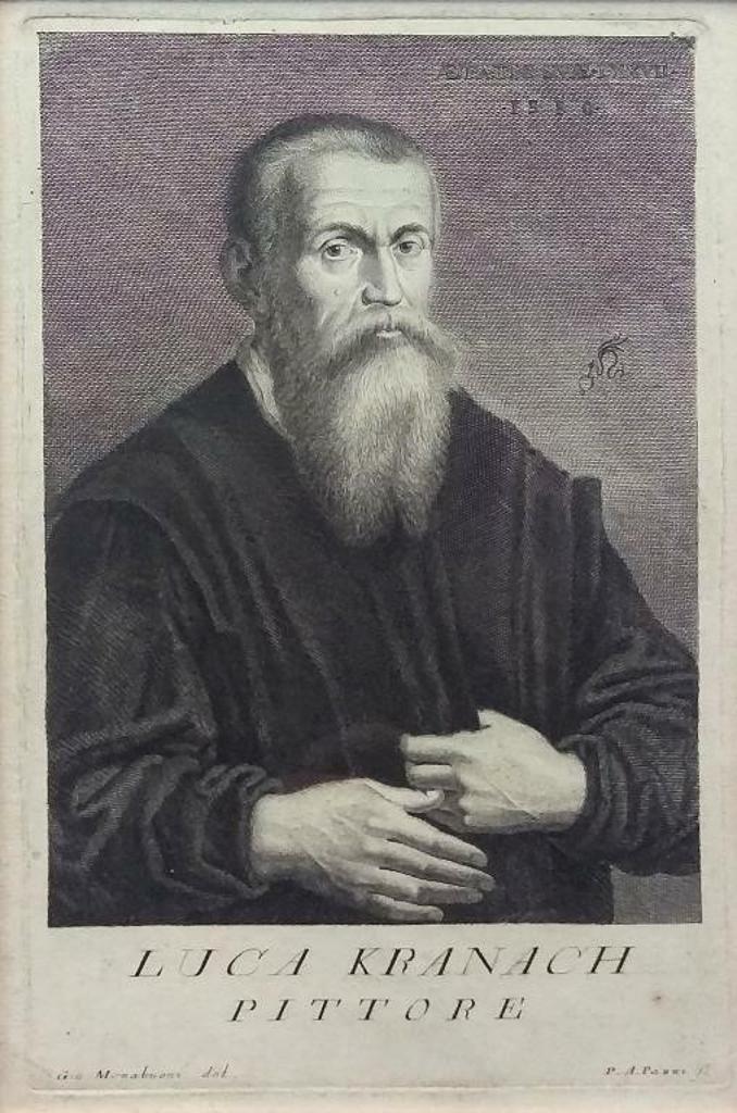 Pietro Antonio Pazzi (1706-1768) - Lucas Cranach, 1766