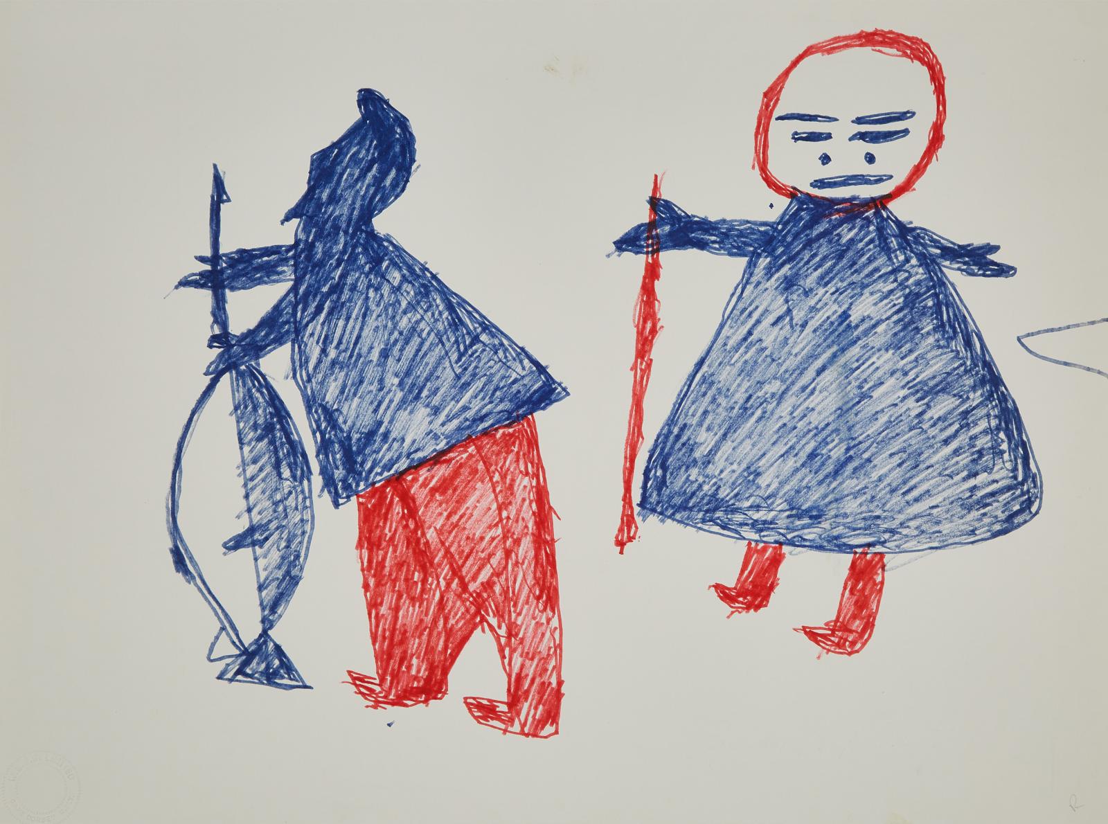 Parr (1893-1969) - Untitled (Hunters)