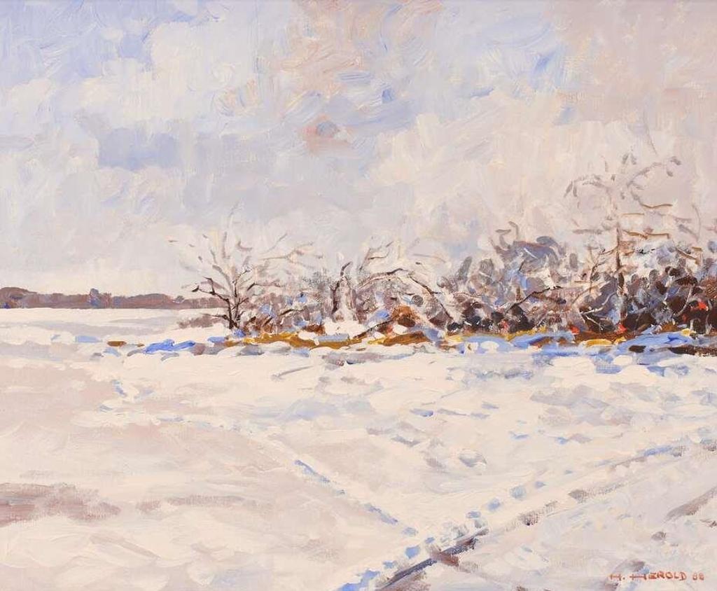 Hans Herold (1925-2011) - Tracks In The Snow; 1988