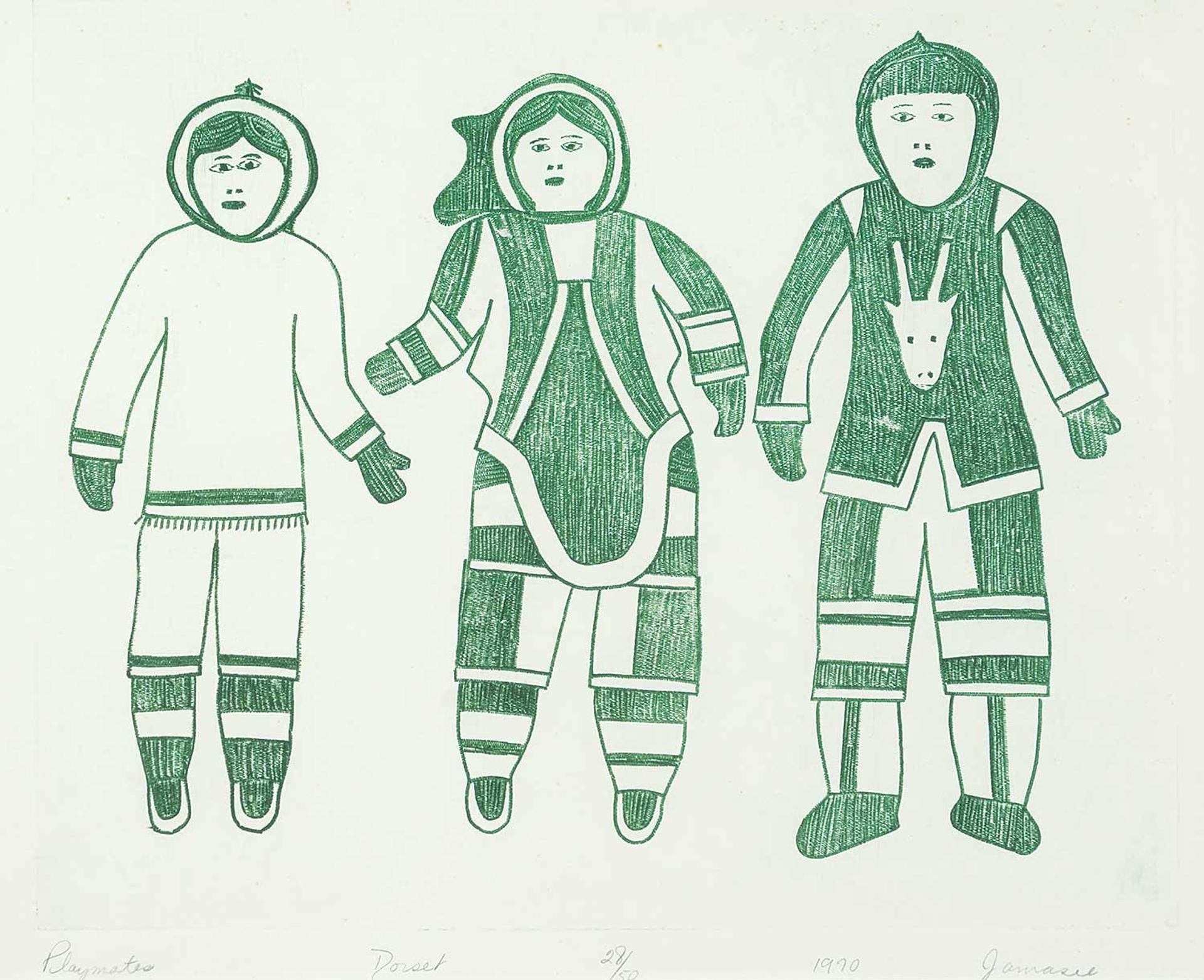 Jamasie Teevee (1910-1985) - Playmates  #28/50