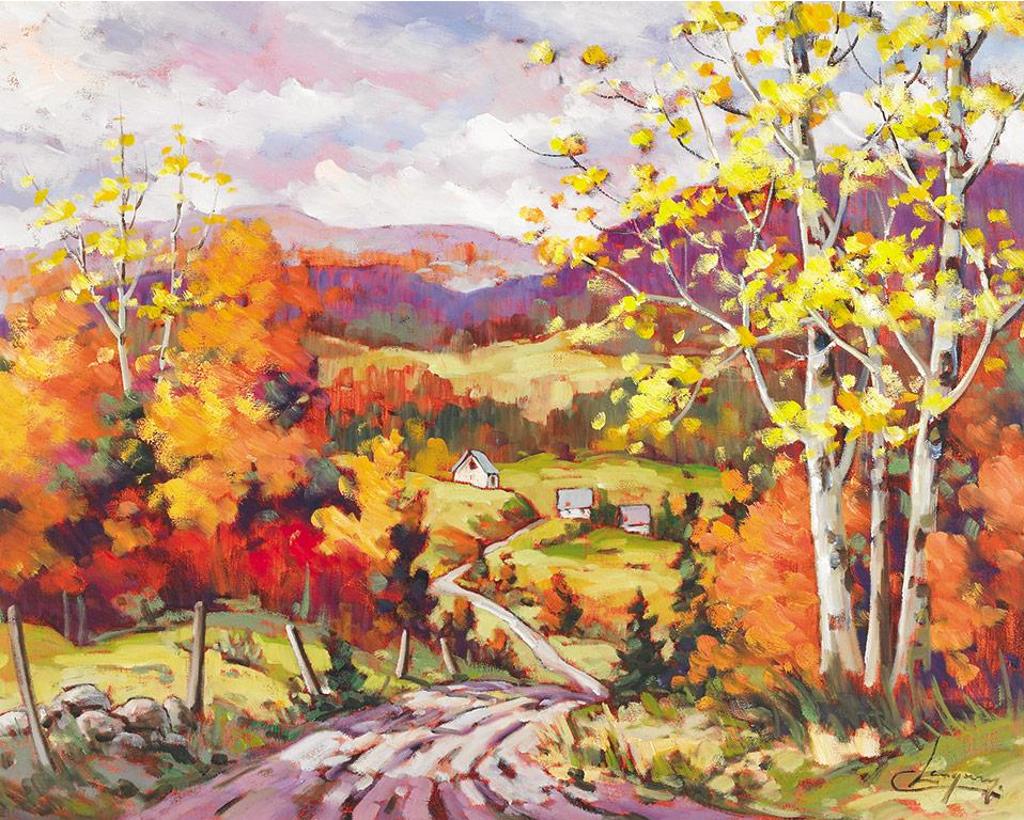 Claude Langevin (1942-2024) - Automne Dans Lanaudiere