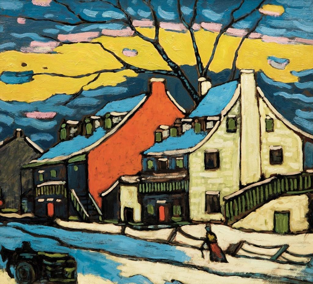 Marc-Aurèle Fortin (1888-1970) - Ste. Rose paysage