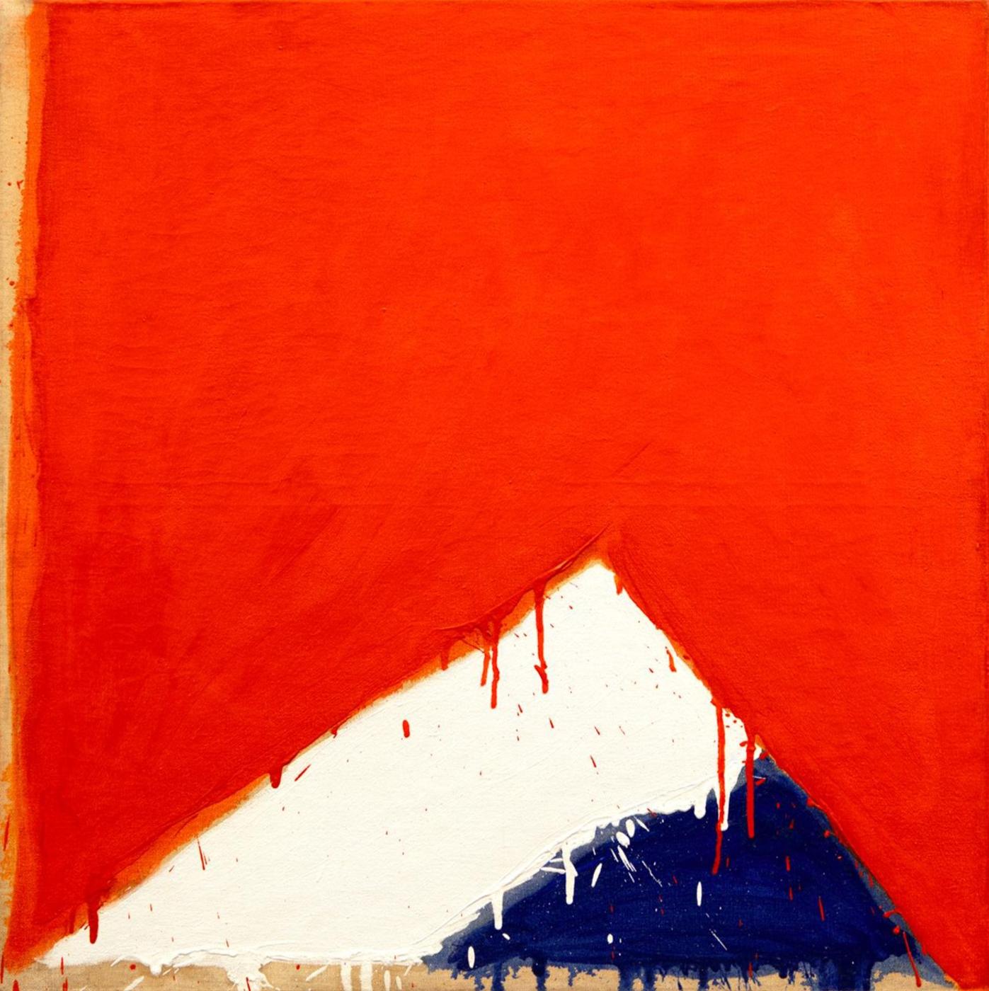 Serge Lemoyne (1941-1998) - Sans titre (de la série « Bleu, blanc, rouge ») / Untitled (from the series