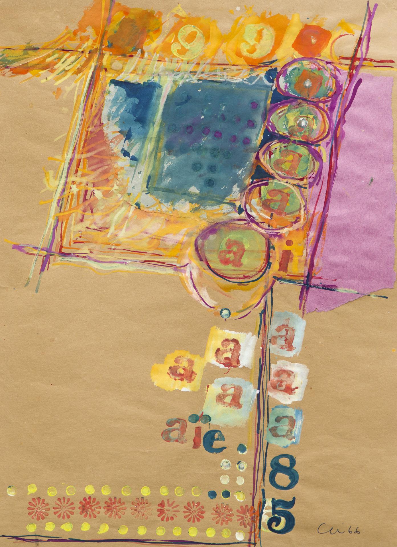 Yvon Cozic - Sans titre / Untitled, 1966