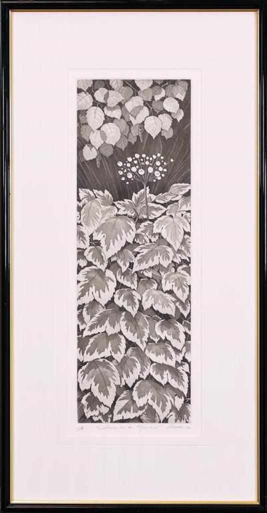 Charles Heine (1929-2010) - Snow on the Mountain; 1990; ed. #1/8