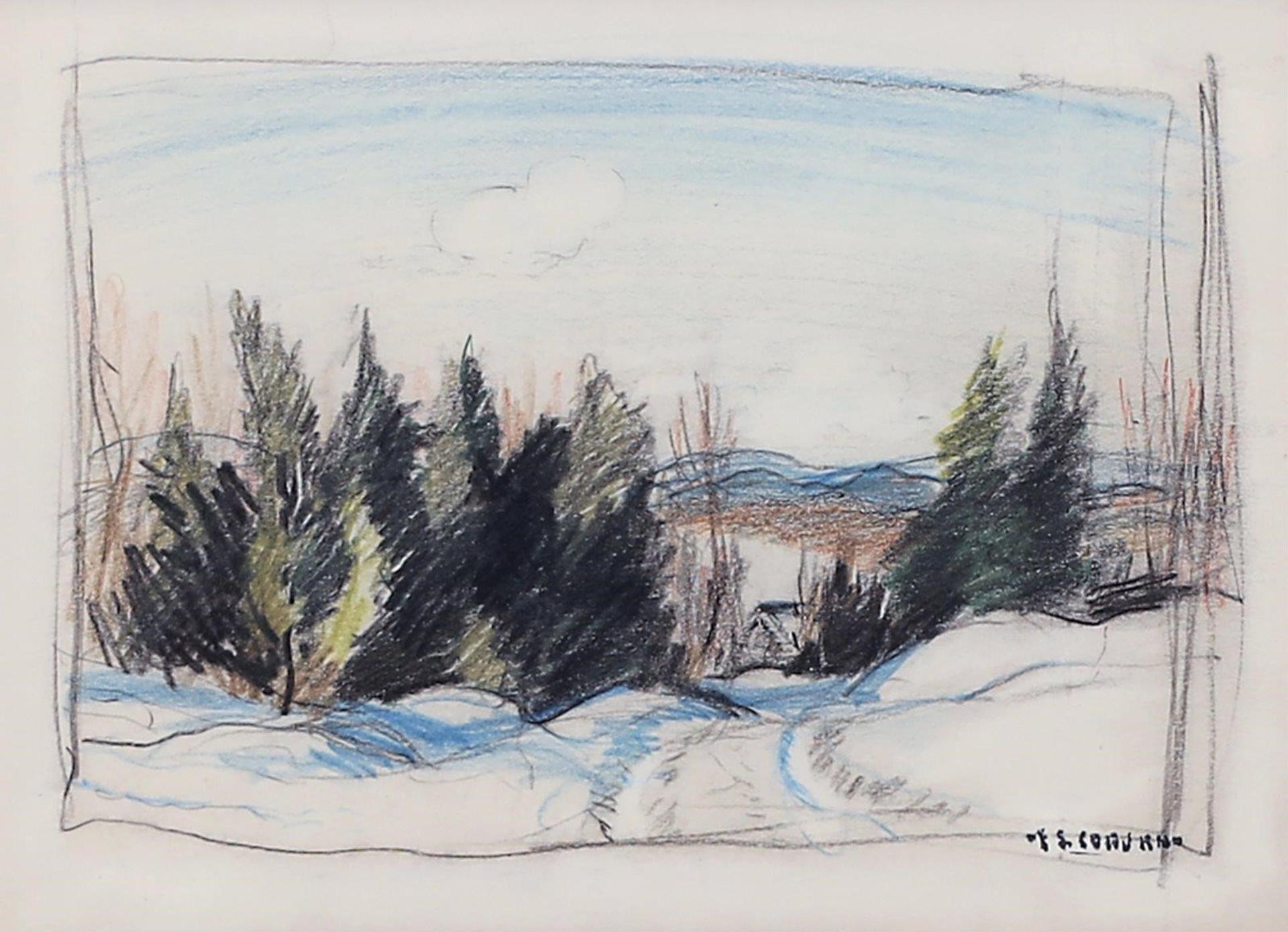 Frederick Simpson Coburn (1871-1960) - Country Road, Eastern Townships