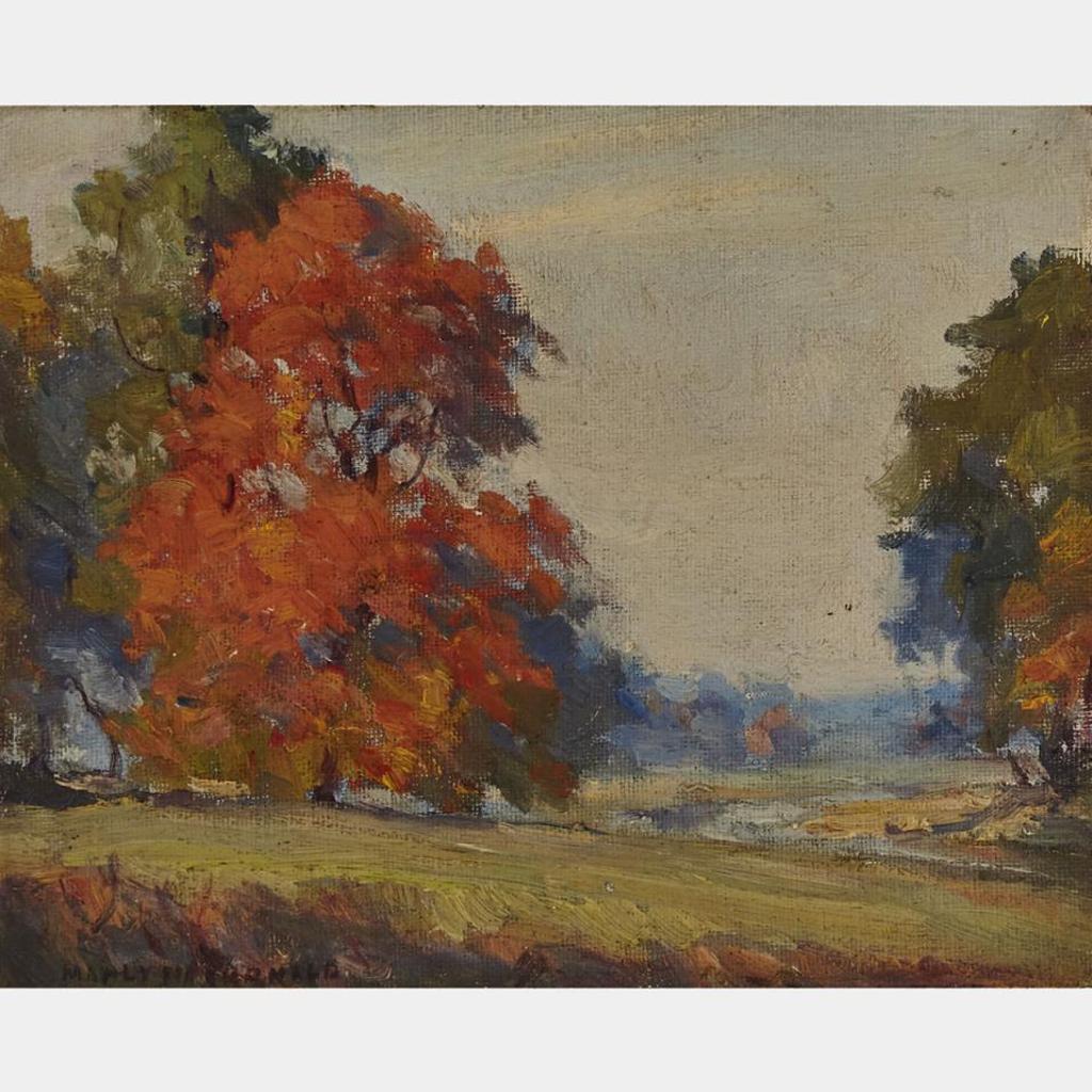 Manly Edward MacDonald (1889-1971) - Autumn Landscape