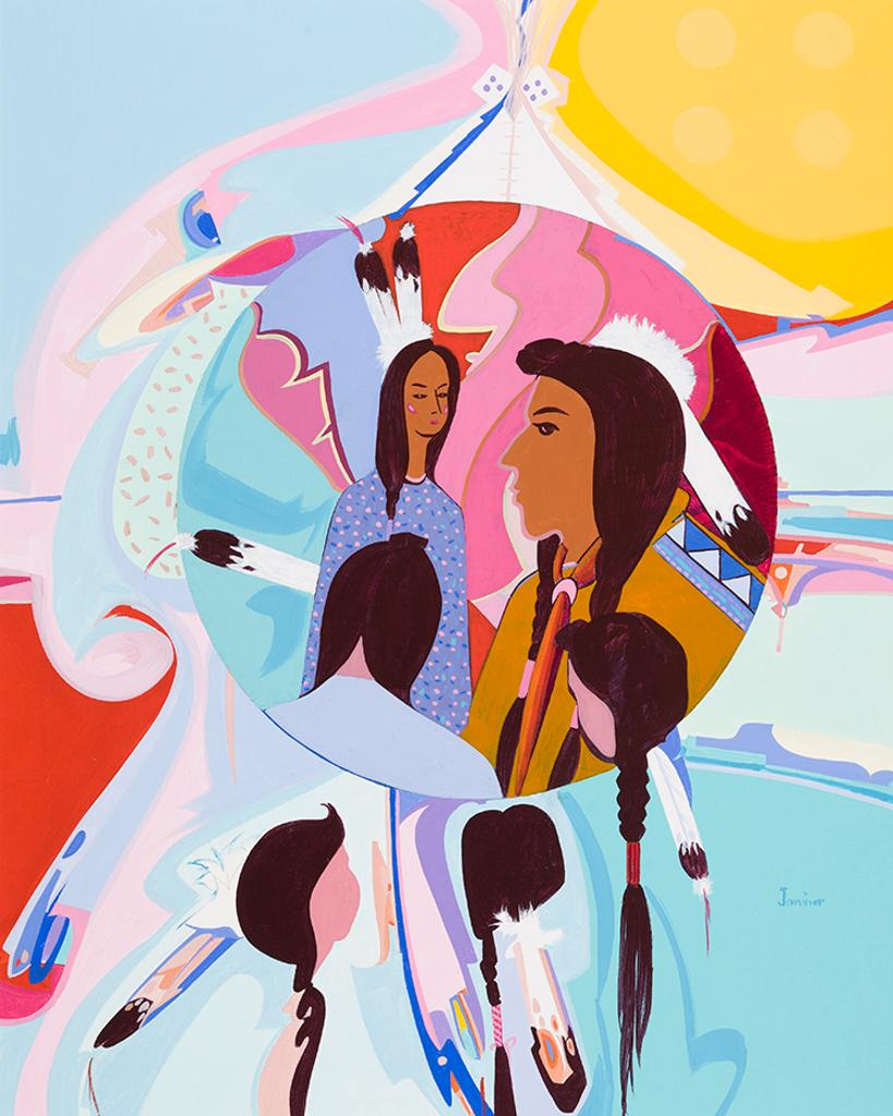 Alex Simeon Janvier (1935-2024) - The Teacher