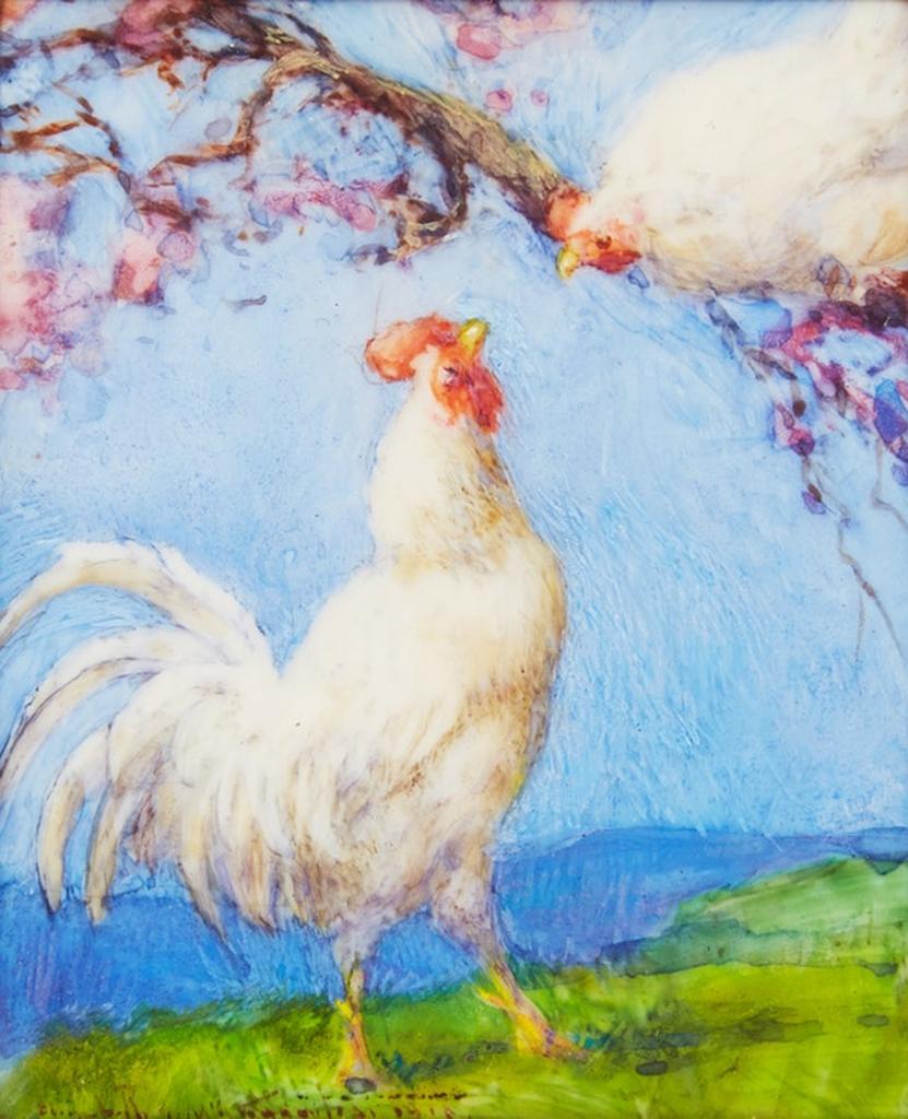 Elizabeth Annie Mcgilllivray Knowles (1866-1928) - Roosters; Ducks and Geese