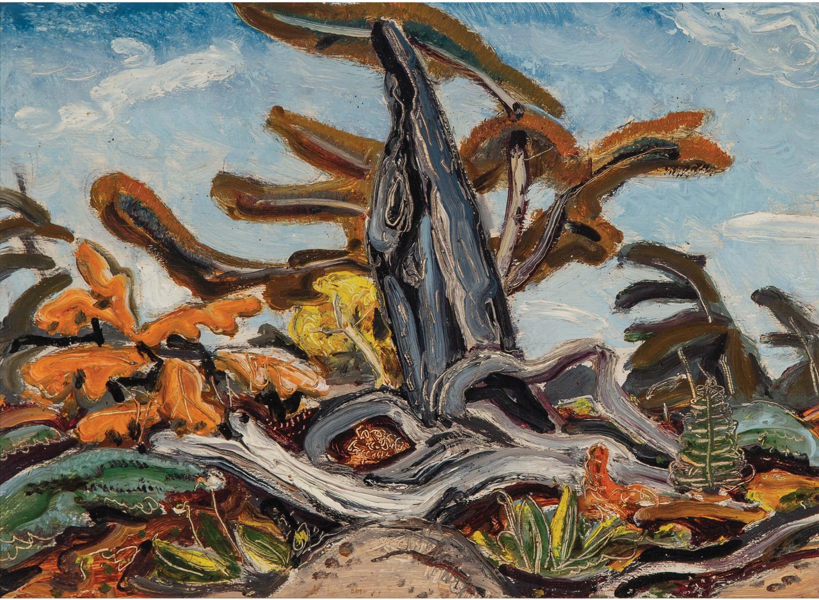 Arthur Lismer (1885-1969) - Georgian Bay Landscape