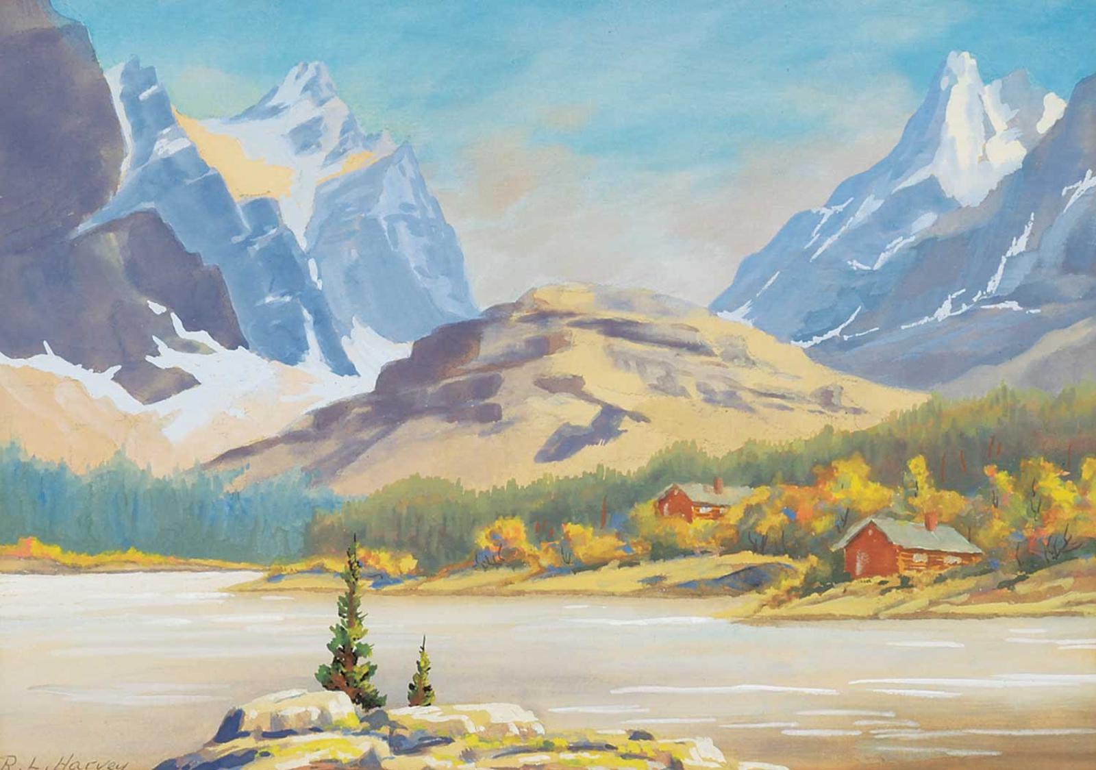 Reginald Llewellyn Harvey (1888-1963) - Lake O'Hara