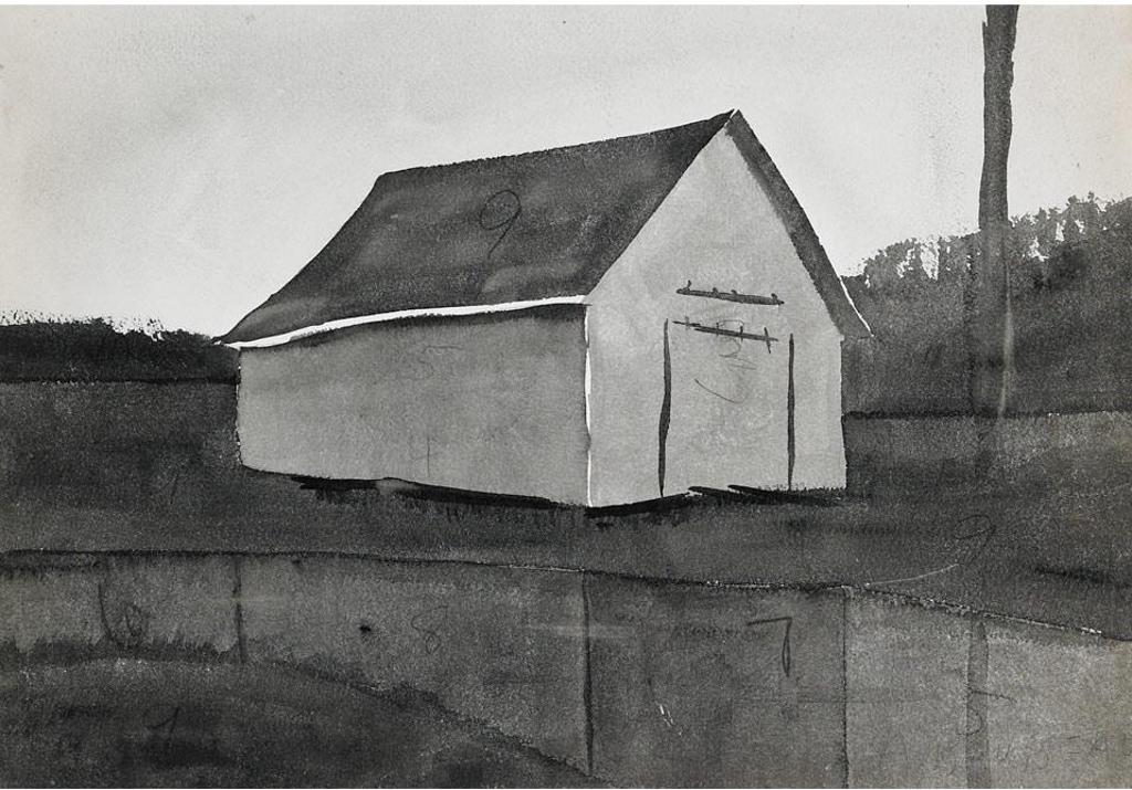 Albert Rousseau (1908-1982) - Barn Study