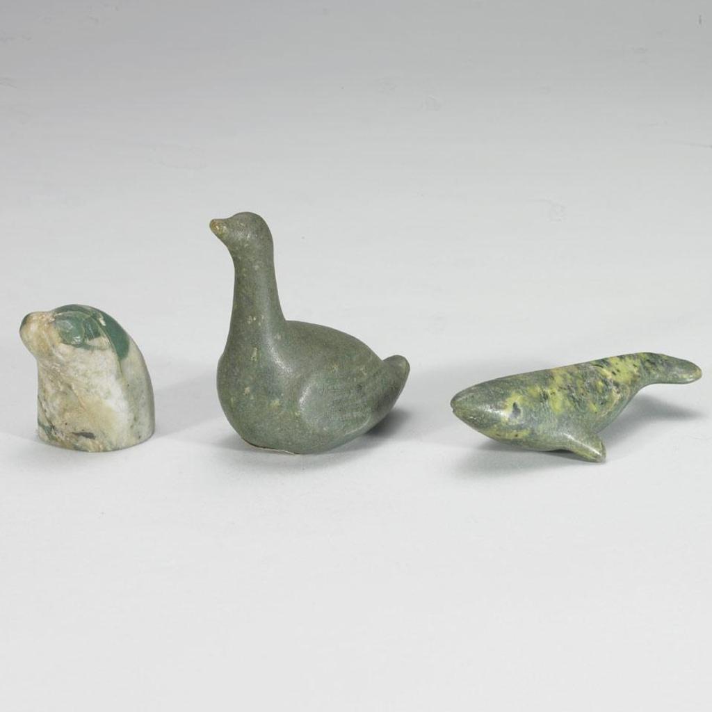 Pauta Saila (1916-2009) - Bird; Whale; Walrus