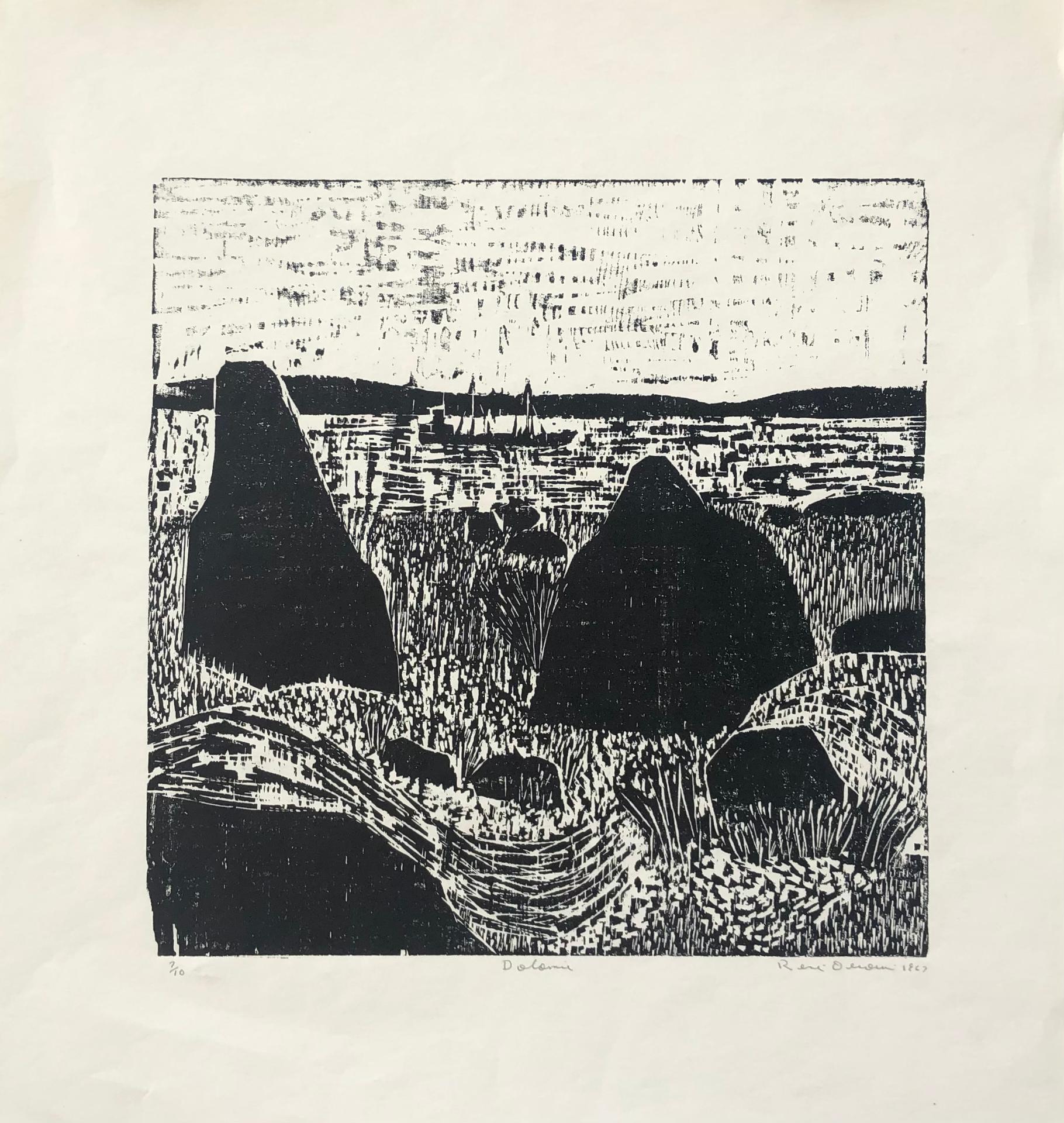 René Derouin (1936) - Dolomie, 1967