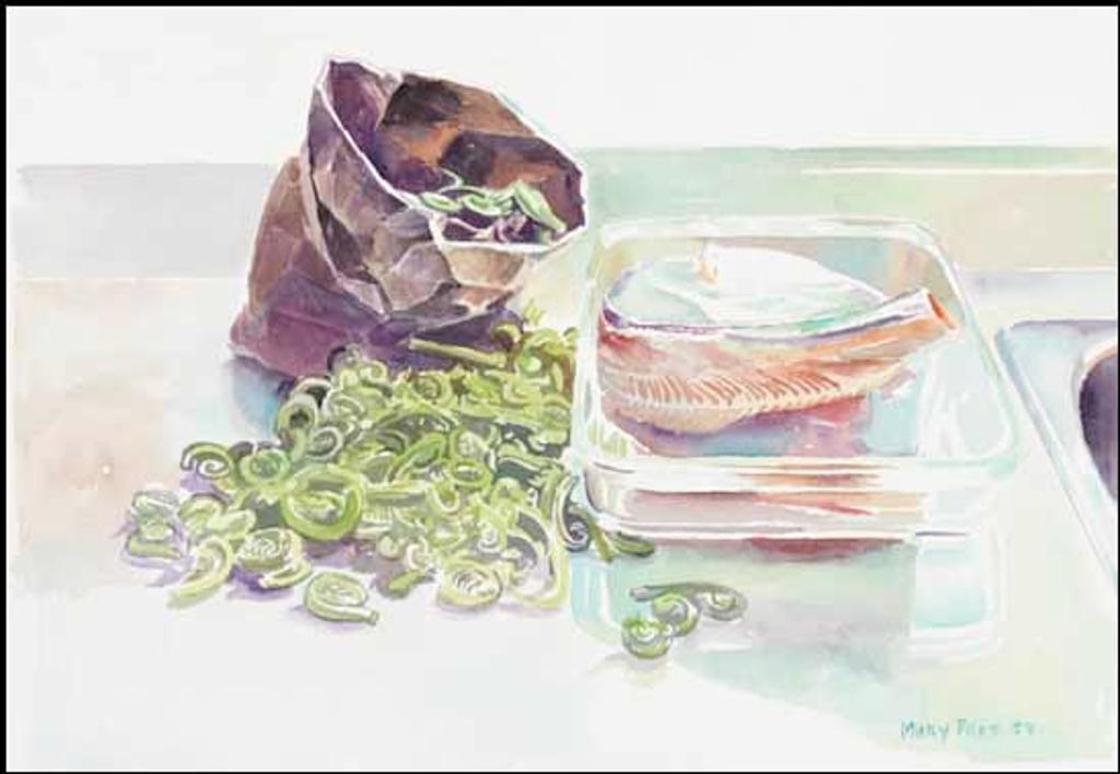Mary Frances West Pratt (1935-2018) - Fiddleheads and Frozen Salmon