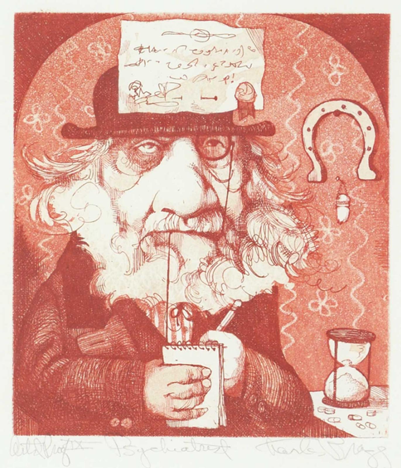 Charles Wilson Bragg (1931-2017) - Psychiatrist #artist proof IX