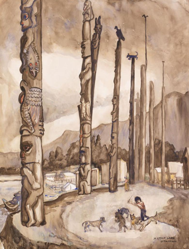 Emily Carr (1871-1945) - Gitwangak
