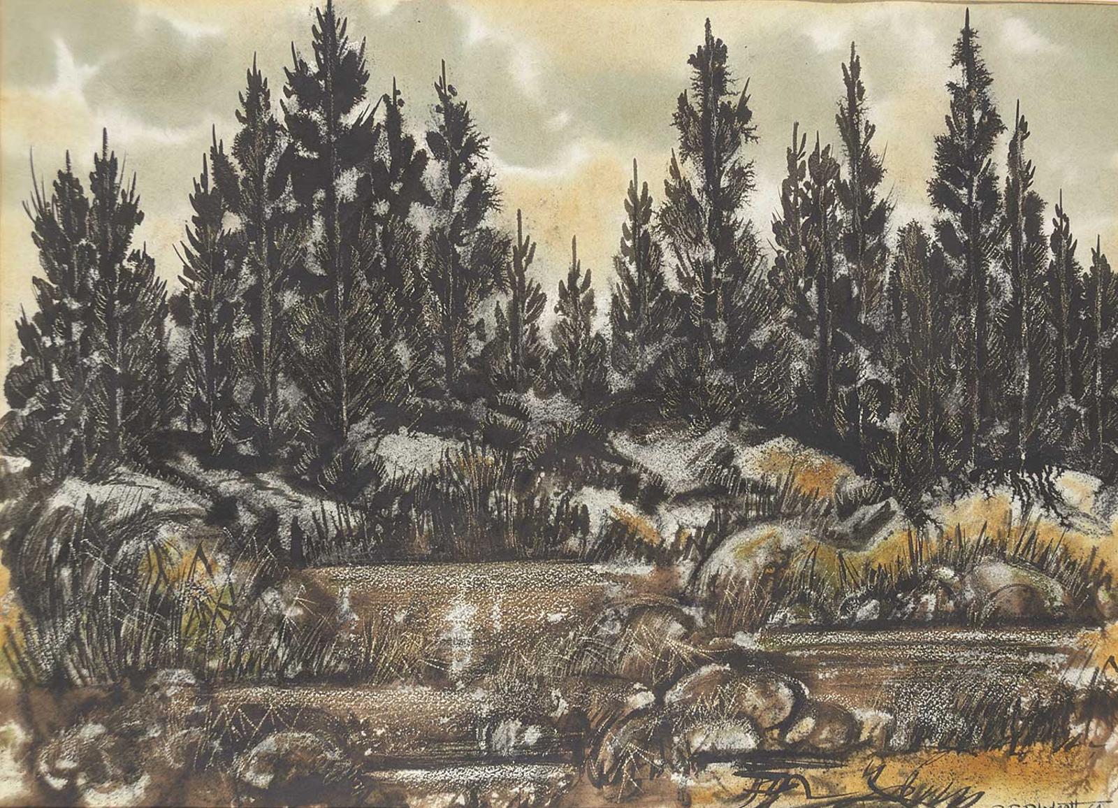 Stanford Earl Blodgett (1909-2006) - Shaded Area
