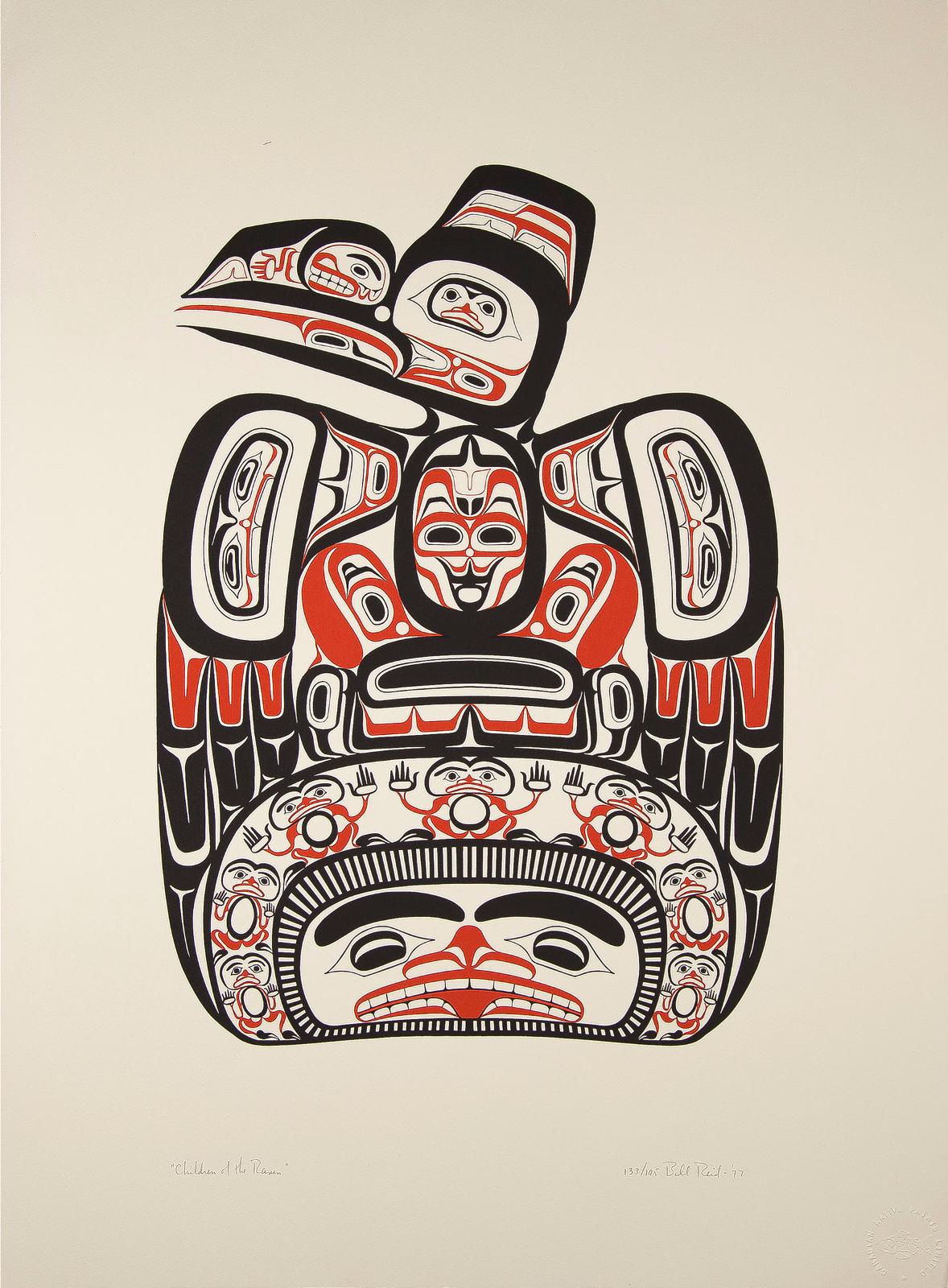 Bill (William) Ronald Reid (1920-1998) - Children Of The Raven, 1977