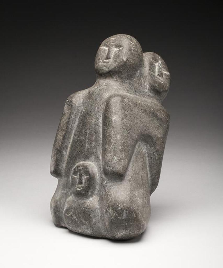 Mary Kahootsuak Miki (1920-1993) - Mother and Two Children