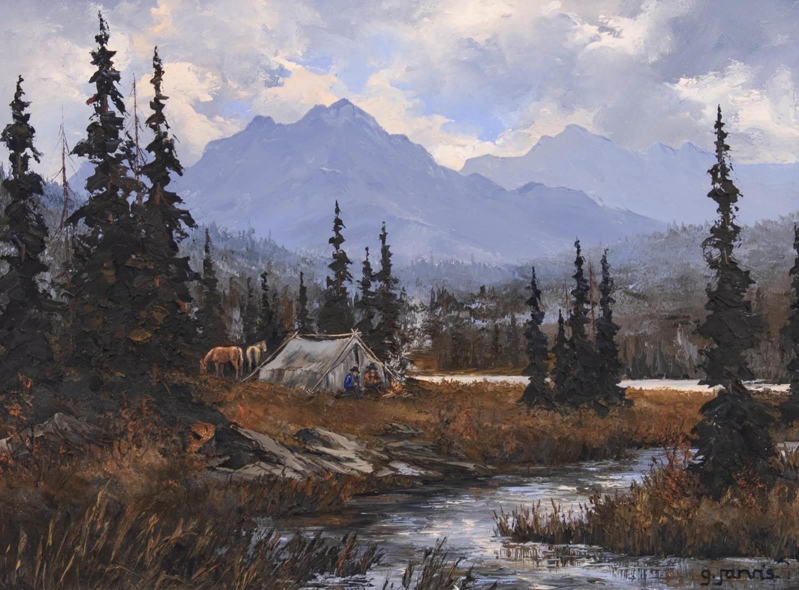 Georgia Jarvis (1944-1990) - A Peaceful Evening