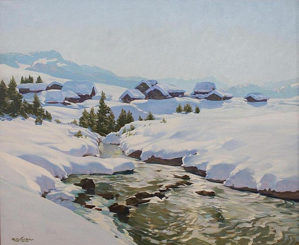 Albert Meindl (1891-1967) - WINTER LANDSCAPE