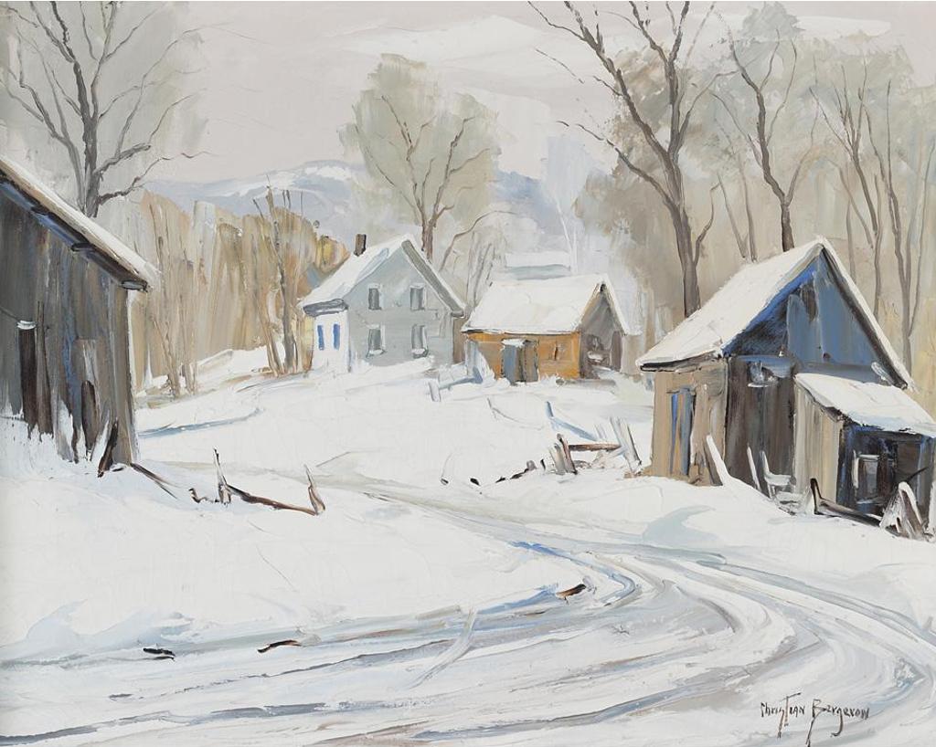 Christian Bergeron (1945) - L’Hiver Dans La Beauce
