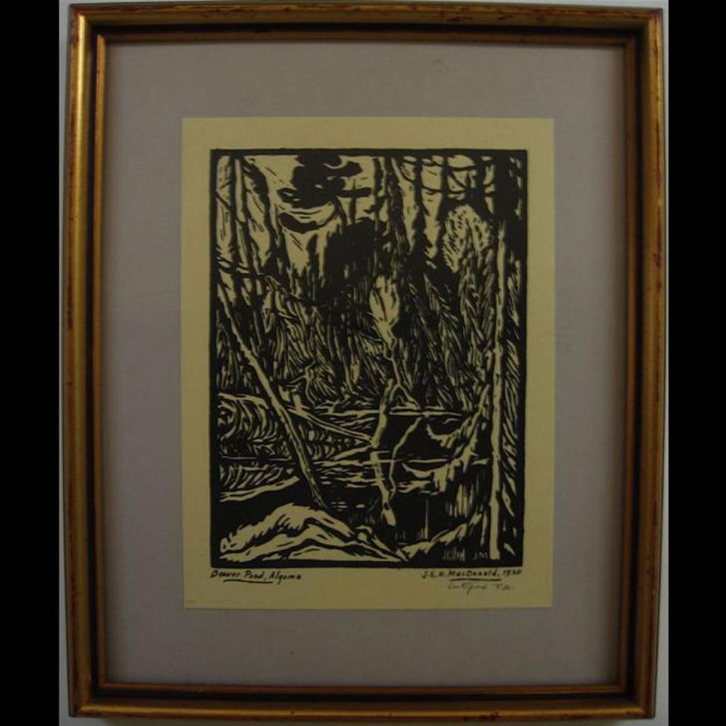 J.E.H. MacDonald (1873-1932) - Beaver Pond, Algoma