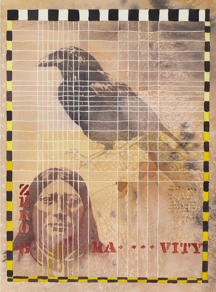 Carl Beam (1943-2005) - Zero Gravity