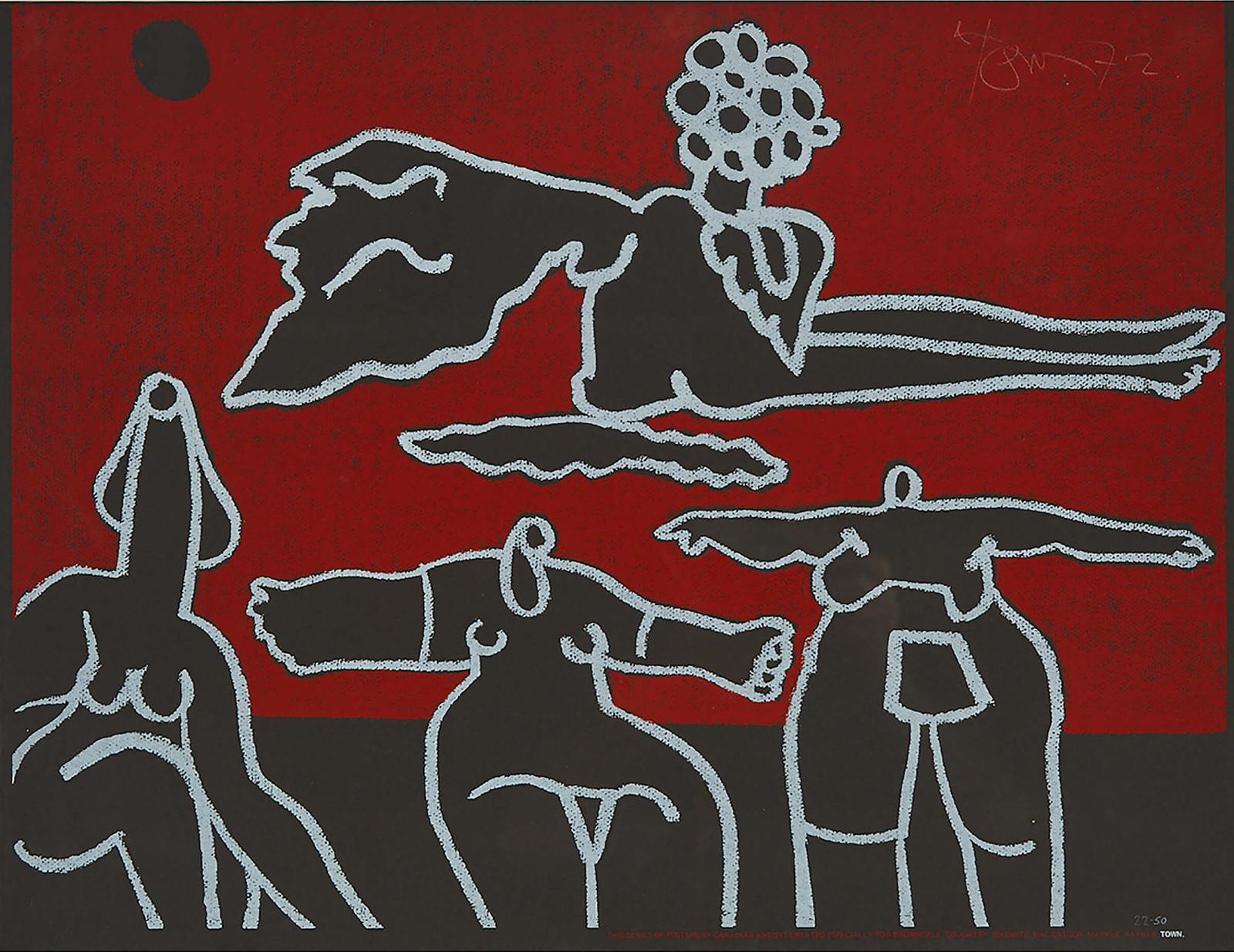Harold Barling Town (1924-1990) - Untitled, 1972
