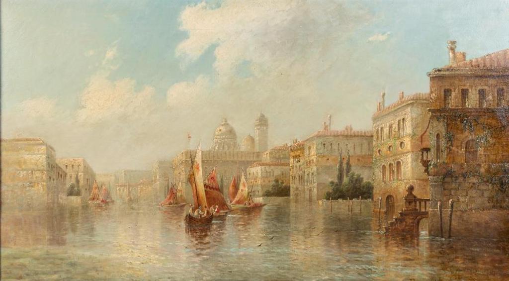 A. Vivian - A Venetian Canal