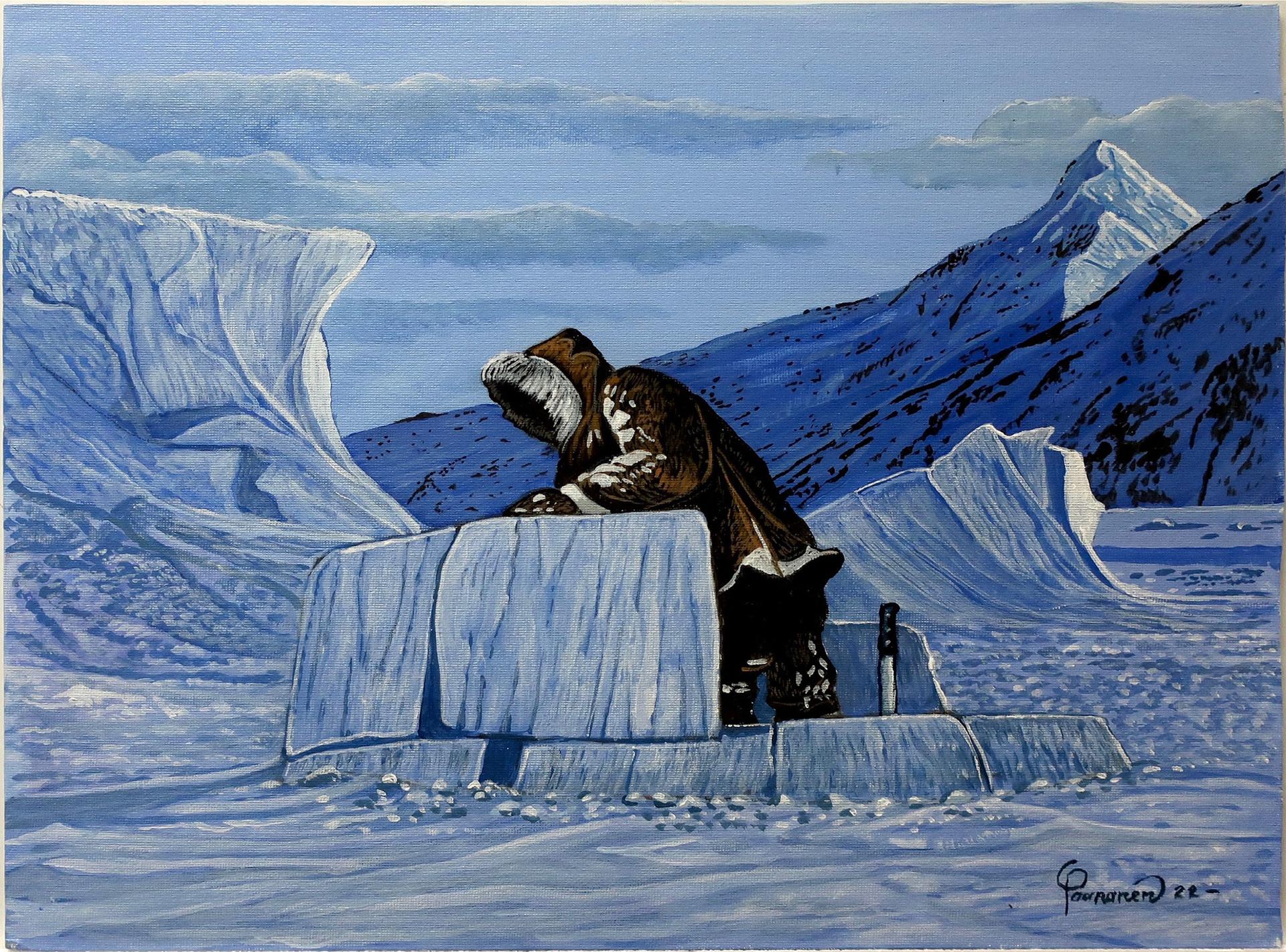 Robert Paananen (1934) - Building An Igloo
