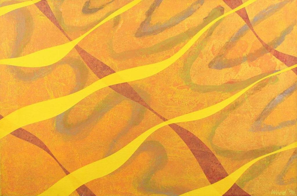 Alan Wood (1935-2017) - Yellow Flow