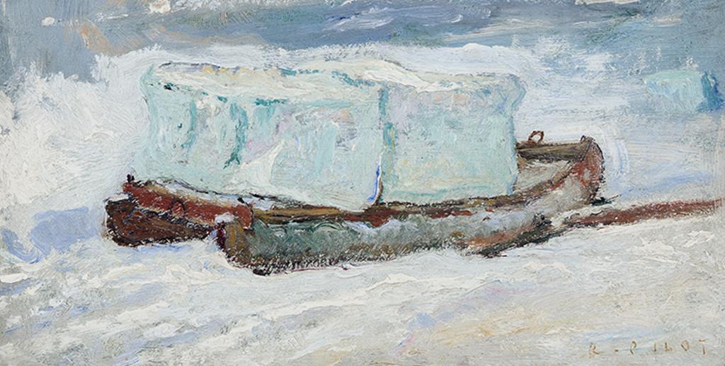 Robert Wakeham Pilot (1898-1967) - Ice Sleigh, Quebec