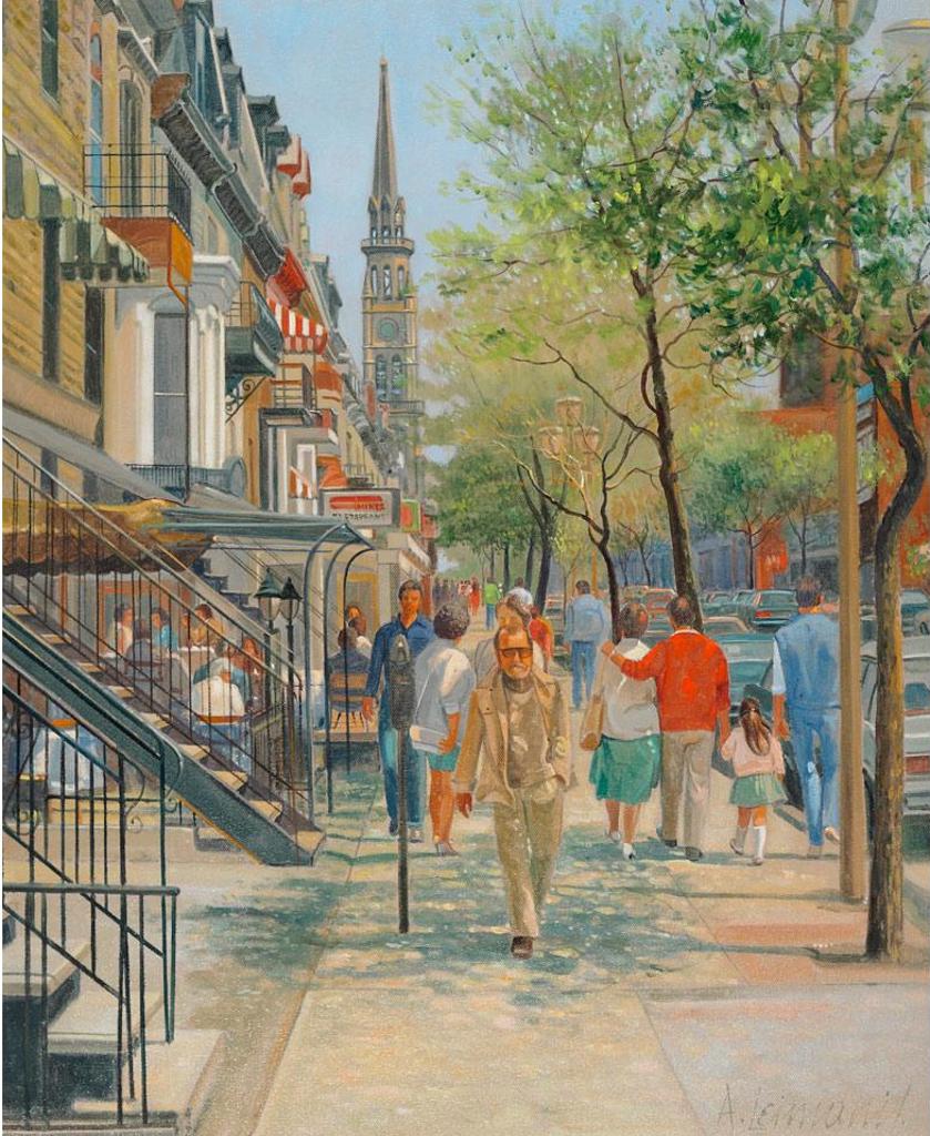 Andris Leimanis (1938) - Midi, Rue St. Denis