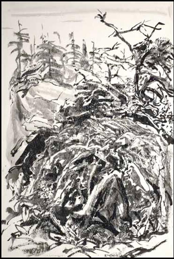 Arthur Lismer (1885-1969) - Georgian Bay Study