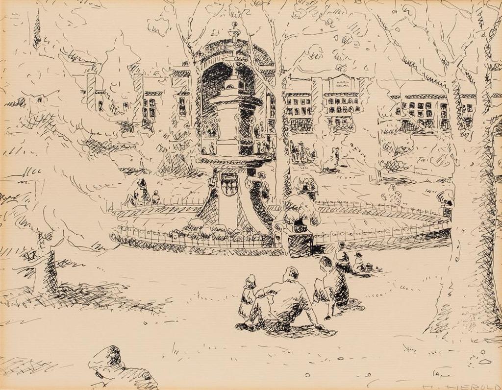 Hans Herold (1925-2011) - Untitled - Fountain