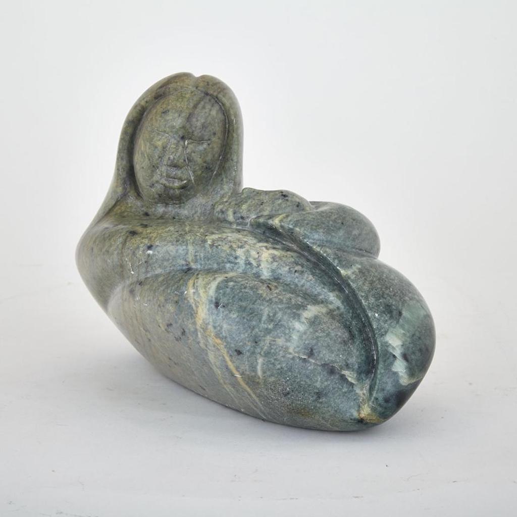 Abraham Apakark Anghik (1951) - Woman Cradling Child