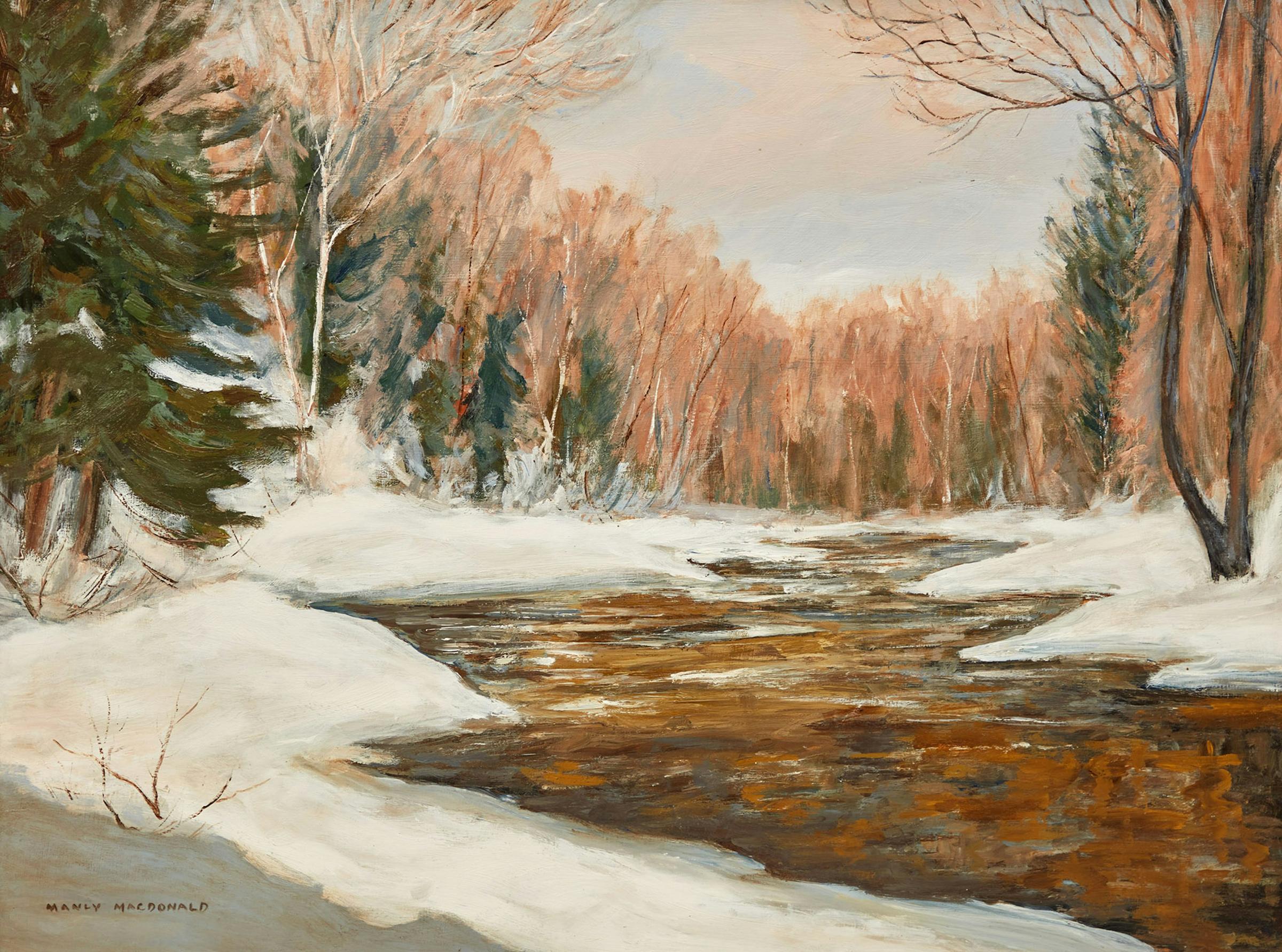 Manly Edward MacDonald (1889-1971) - Winter Landscape