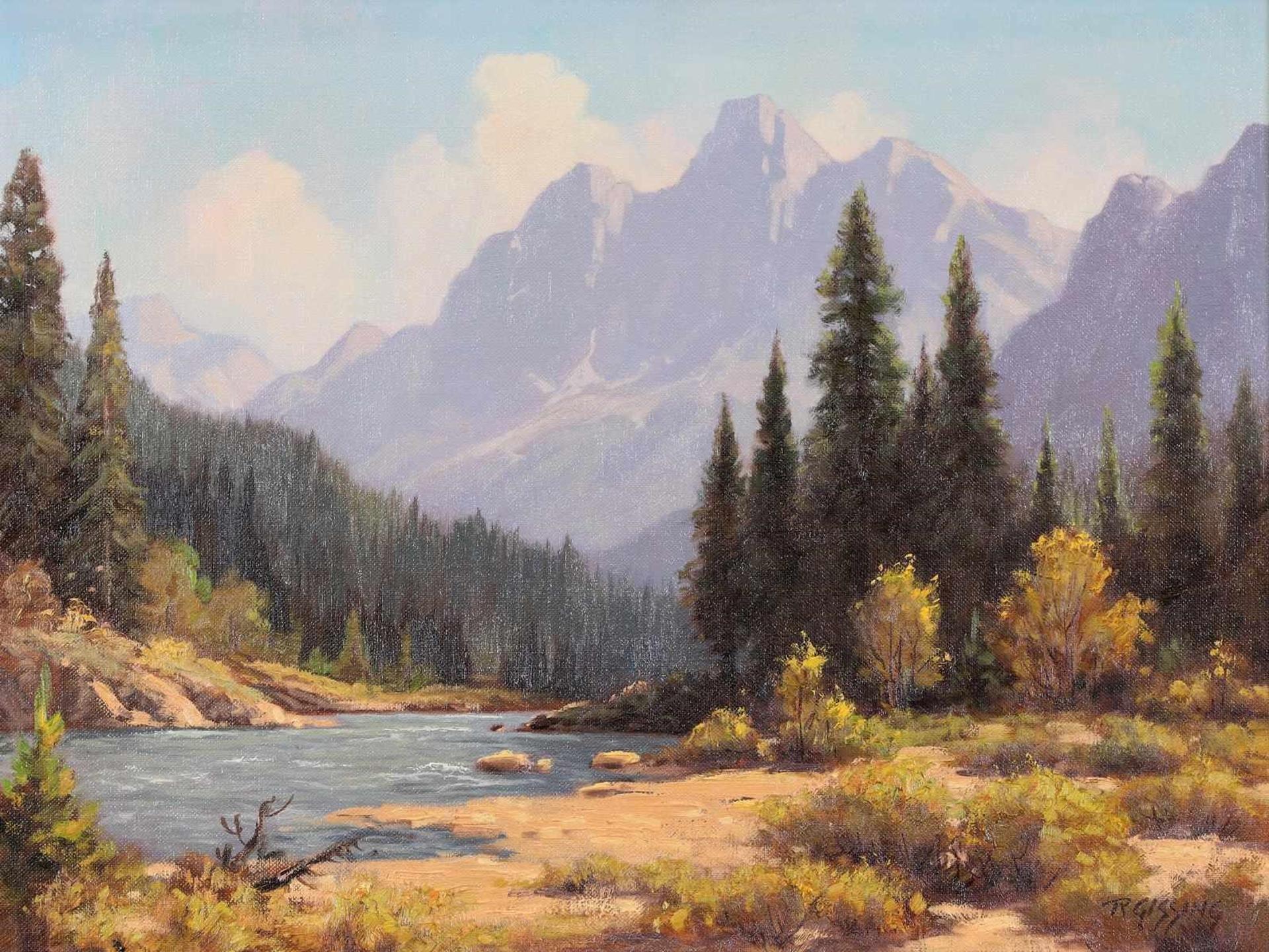Roland Gissing (1895-1967) - Early Autumn, Ghost Valley; 1954