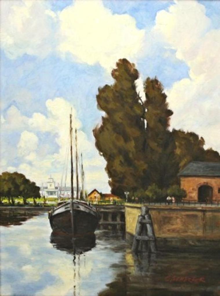 Gunter Scherrer - Oil on canvas