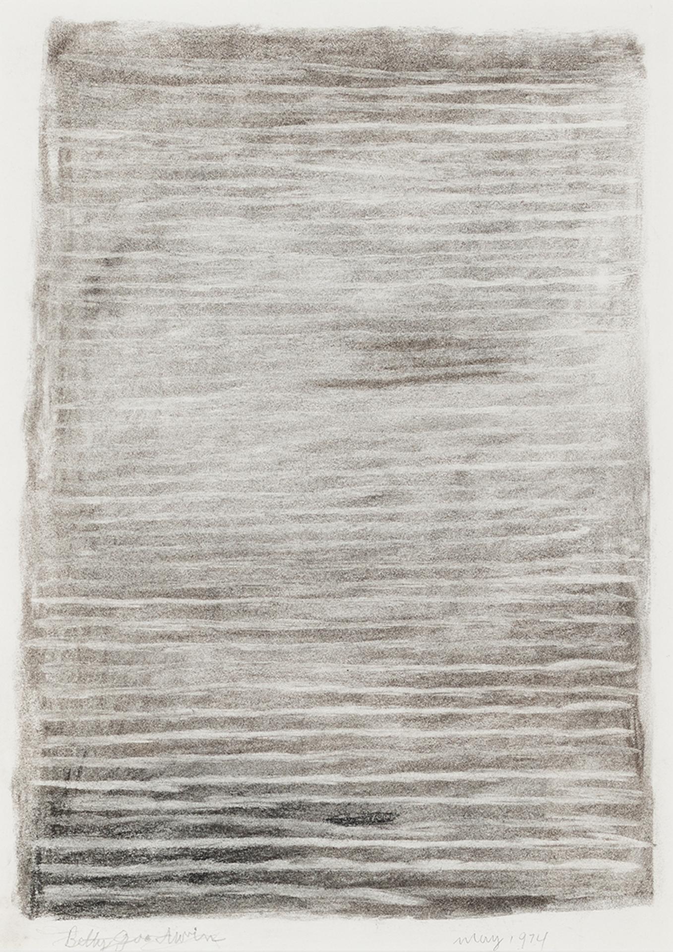 Betty Roodish Goodwin (1923-2008) - Untitled (After Note Series)
