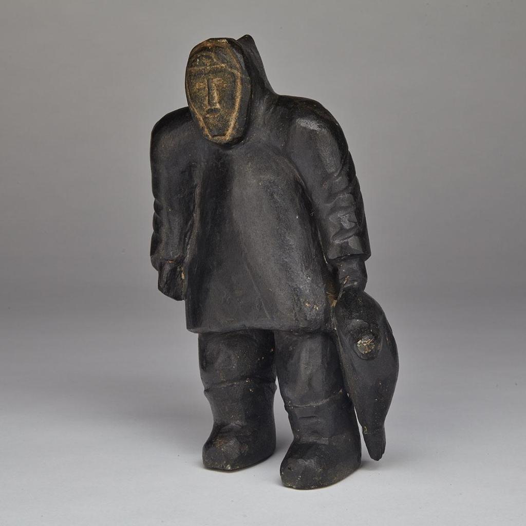 George Kayakok Kadyulik (1927-1990) - Hunter Carrying Seal