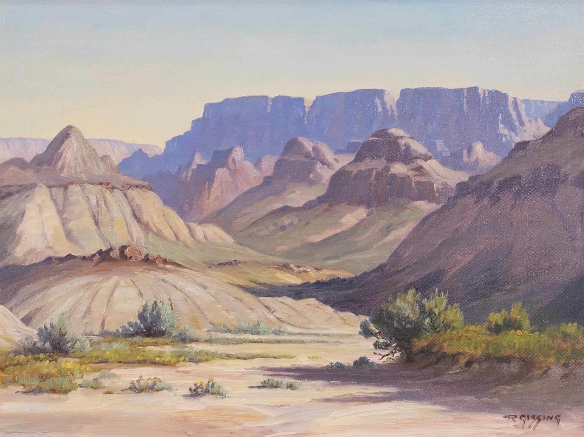 Roland Gissing (1895-1967) - In Dinosaur Park (Steveville, Alta)