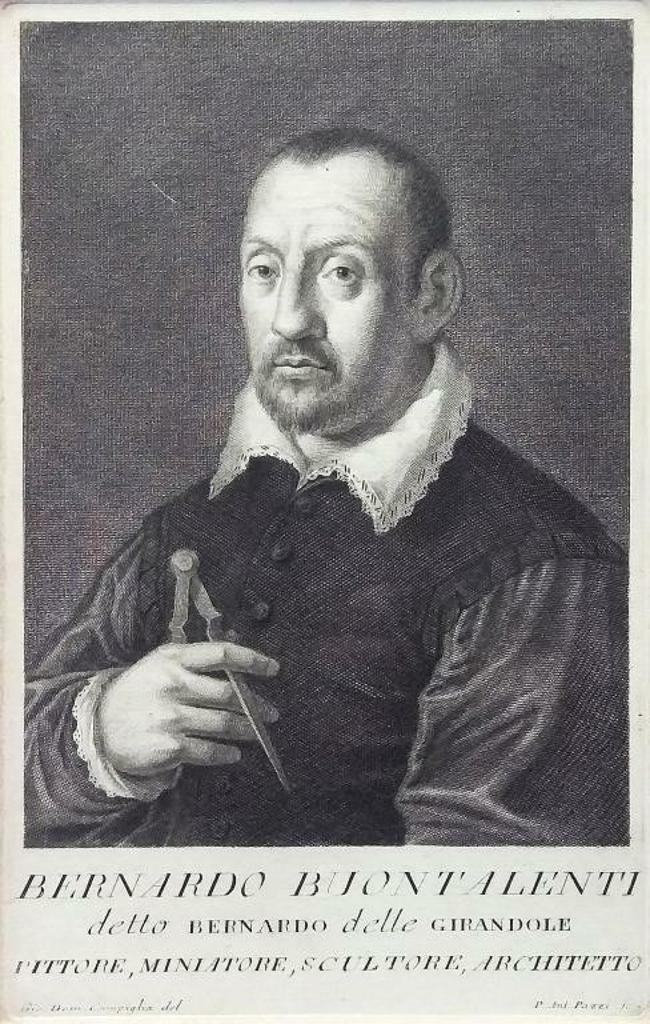 Pietro Antonio Pazzi (1706-1768) - Bernardo Buontalenti, 1766