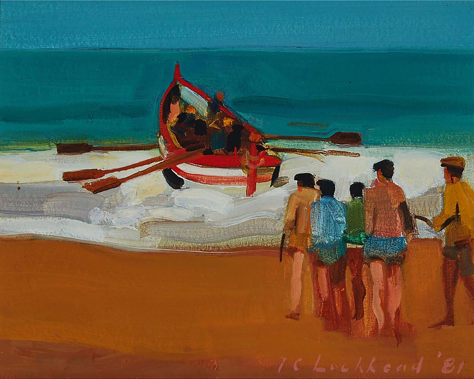 Kenneth Campbell Lochhead (1926-2006) - NAZARE #12, 1981